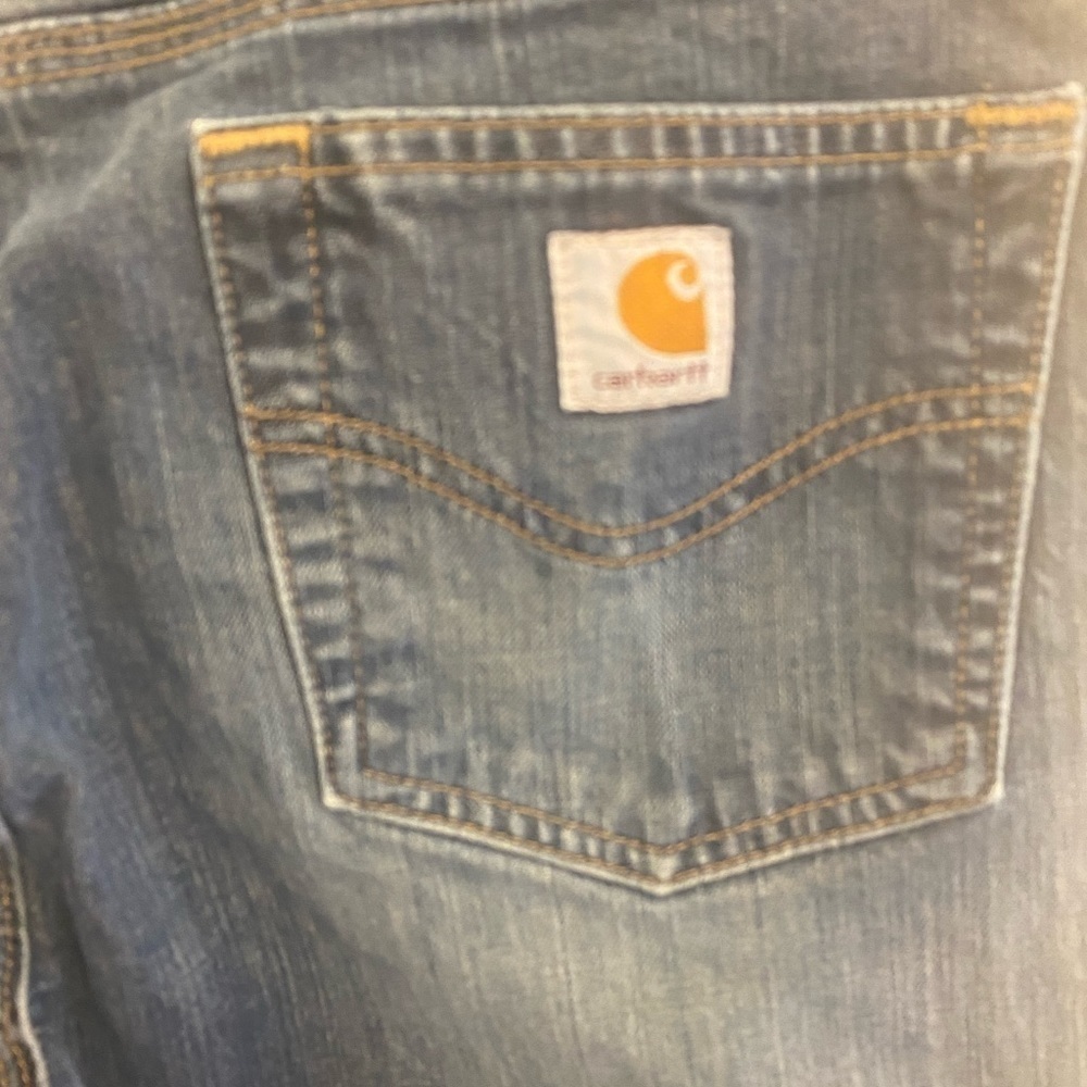 Women’s Carhartt Traditional Fit Workwear Straight Leg Denim Jeans, 10